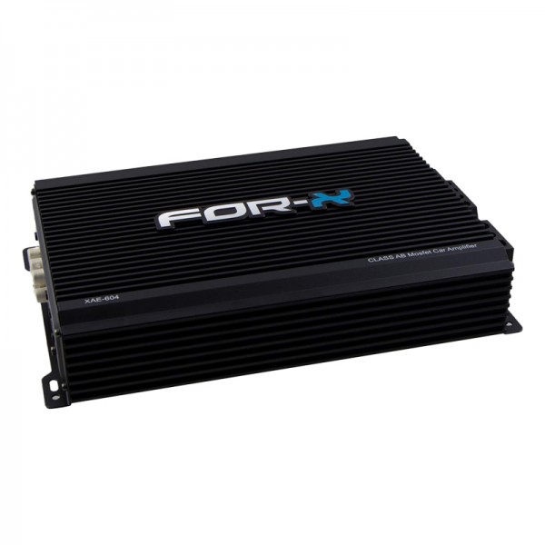 FOR-X XAE-604 4 KANAL MAX 2500 WATT BASS KONTROLLÜ OTO AMFİ( 280X200X58MM) FOR-X XAE-604 4 KANAL MAX 2500 WATT BASS KONTROLLÜ OTO AMFİ( 280X200X58MM)