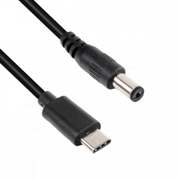 POWERMASTER PM-23883 TYPE-C TO 5.5X2.5MM 1 METRE KABLO POWERMASTER PM-23883 TYPE-C TO 5.5X2.5MM 1 METRE KABLO