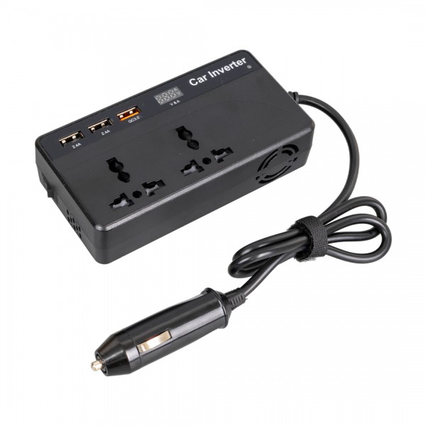 POWERMASTER CZ01/12V-24V 12-24 VOLT 200 WATT 3 USB GİRİŞLİ ARAÇ POWER INVERTER POWERMASTER CZ01/12V-24V 12-24 VOLT 200 WATT 3 USB GİRİŞLİ ARAÇ POWER INVERTER