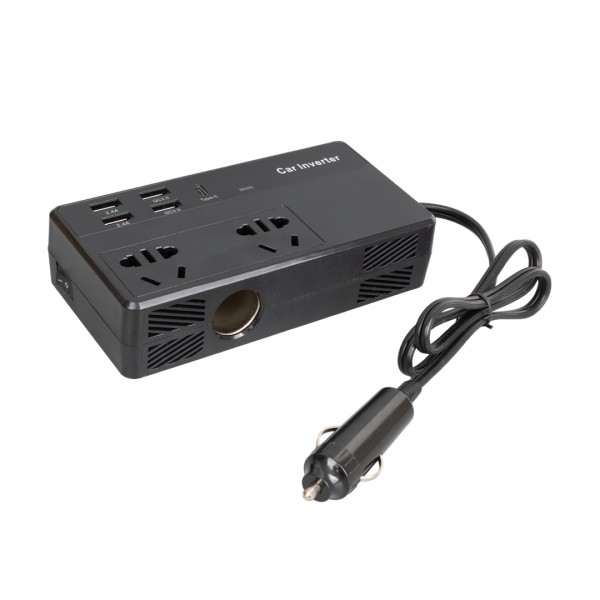 POWERMASTER CZ02/12V-24V 12-24 VOLT 200 WATT 4 USB + TYPE-C GİRİŞLİ ARAÇ POWER INVERTER POWERMASTER CZ02/12V-24V 12-24 VOLT 200 WATT 4 USB + TYPE-C GİRİŞLİ ARAÇ POWER INVERTER