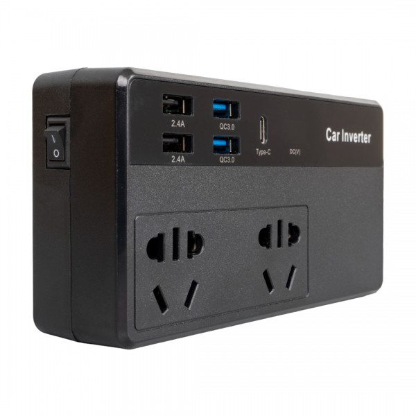 POWERMASTER CZ02/12V-24V 12-24 VOLT 200 WATT 4 USB + TYPE-C GİRİŞLİ ARAÇ POWER INVERTER POWERMASTER CZ02/12V-24V 12-24 VOLT 200 WATT 4 USB + TYPE-C GİRİŞLİ ARAÇ POWER INVERTER