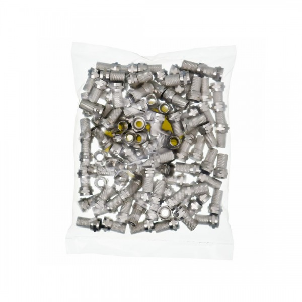 FULLY E-320A RG6/U4 18MM GENİŞ F KONNEKTÖR (100LÜ POŞET) FULLY E-320A RG6/U4 18MM GENİŞ F KONNEKTÖR (100LÜ POŞET)
