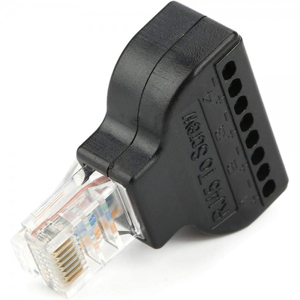 POWERMASTER PM-24267 RJ45 TO 8 PİN SCREW TERMİNAL ÇEVİRİCİ POWERMASTER PM-24267 RJ45 TO 8 PİN SCREW TERMİNAL ÇEVİRİCİ