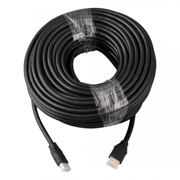 FULLY G-507K PLASTİK DÜZ SİYAH 25 METRE GOLD POŞETLİ HDMI KABLO FULLY G-507K PLASTİK DÜZ SİYAH 25 METRE GOLD POŞETLİ HDMI KABLO