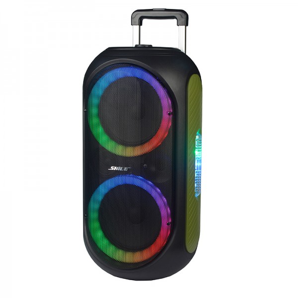 SHILE SL-2012 EL MİKROFONLU KUMANDALI USB+SD+BT SEYYAR ANFİ TAŞINABİLİR SPEAKER - HOPARLÖR SHILE SL-2012 EL MİKROFONLU KUMANDALI USB+SD+BT SEYYAR ANFİ TAŞINABİLİR SPEAKER - HOPARLÖR
