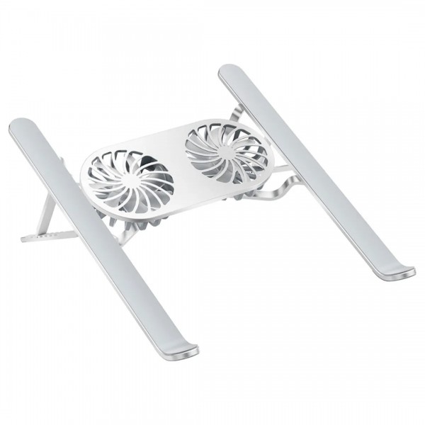POWERMASTER PM-24572 ÇİFT FANLI TAŞINABİLİR ALÜMİNYUM NOTEBOOK SOĞUTUCU STAND POWERMASTER PM-24572 ÇİFT FANLI TAŞINABİLİR ALÜMİNYUM NOTEBOOK SOĞUTUCU STAND