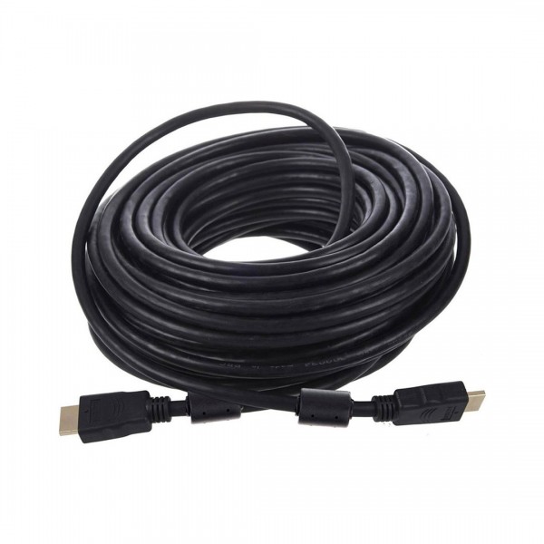 FULLY G-507FS PLASTİK DÜZ SİYAH 20 METRE GOLD POŞETLİ HDMI KABLO FULLY G-507FS PLASTİK DÜZ SİYAH 20 METRE GOLD POŞETLİ HDMI KABLO