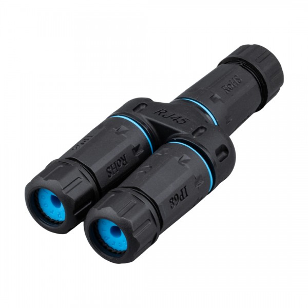 POWERMASTER PM-24590 DİŞİ - 2X DİŞİ IP68 SU GEÇİRMEZ RJ45 KONNEKTÖR POWERMASTER PM-24590 DİŞİ - 2X DİŞİ IP68 SU GEÇİRMEZ RJ45 KONNEKTÖR