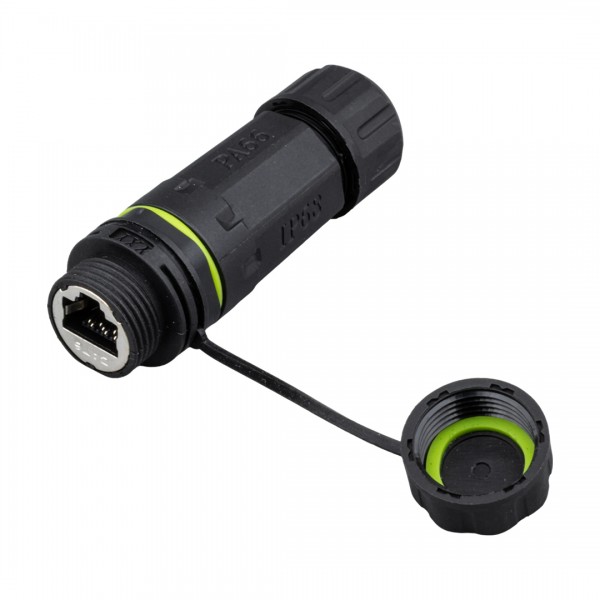 POWERMASTER PM-24592 DİŞİ - DİŞİ IP68 SU GEÇİRMEZ RJ45 KONNEKTÖR