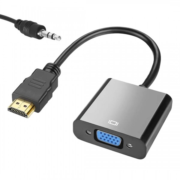 FULLY G-537L HDMI TO VGA ÇEVİRİCİ ADAPTÖR SES ÇIKIŞLI FULLY G-537L HDMI TO VGA ÇEVİRİCİ ADAPTÖR SES ÇIKIŞLI