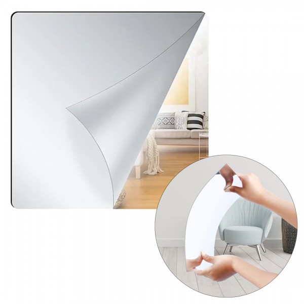 SUNUP SN-24892 20X20CM KENDİNDEN YAPIŞKANLI ESNEK PVC DUVAR AYNASI PANEL STİCKER ÇIKARTMA SUNUP SN-24892 20X20CM KENDİNDEN YAPIŞKANLI ESNEK PVC DUVAR AYNASI PANEL STİCKER ÇIKARTMA