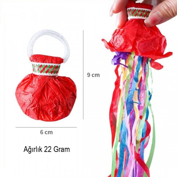 SUNUP ÇEK-BIRAK KARIŞIK KONFETİ ATICI - RENKLİ KAĞIT ŞERİTLİ PARTİ POPPER (10LU PAKET) SUNUP ÇEK-BIRAK KARIŞIK KONFETİ ATICI - RENKLİ KAĞIT ŞERİTLİ PARTİ POPPER (10LU PAKET)