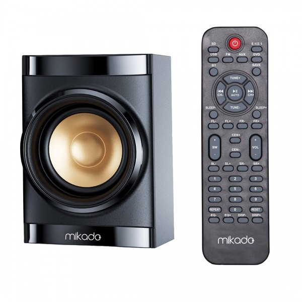 MIKADO MD-381BT 40W USB+SD+FM+BT DESTEKLİ 5+1 SES SİSTEMİ SPEAKER - HOPARLÖR MIKADO MD-381BT 40W USB+SD+FM+BT DESTEKLİ 5+1 SES SİSTEMİ SPEAKER - HOPARLÖR