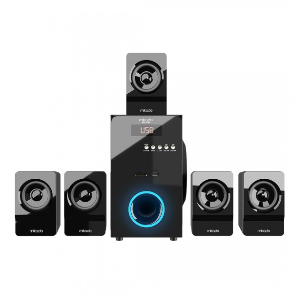 MİKADO MD-581BT 110W USB/SD/FM/BT DESTEKLİ 5+1 SES SİSTEMİ HOPARLÖR - SPEAKER MİKADO MD-581BT 110W USB/SD/FM/BT DESTEKLİ 5+1 SES SİSTEMİ HOPARLÖR - SPEAKER
