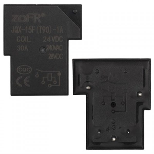 24V 30A 5 Pin Röle (JQX-15F-T90-24VDC) 24V 30A 5 Pin Röle (JQX-15F-T90-24VDC)
