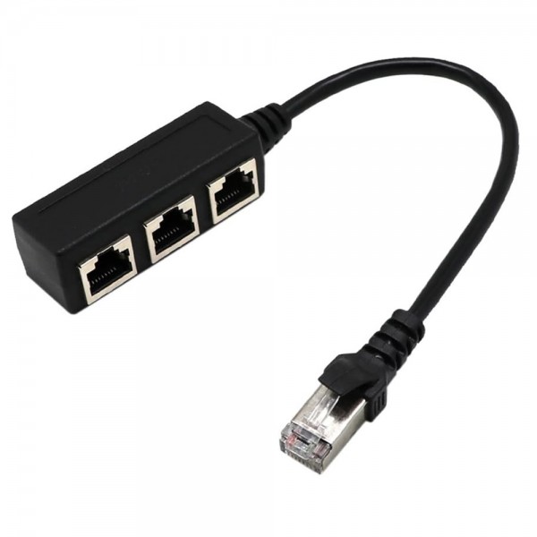 POWERMASTER PM-25007 ETHERNET RJ45 3LÜ DAĞITICI SPLITTER POWERMASTER PM-25007 ETHERNET RJ45 3LÜ DAĞITICI SPLITTER