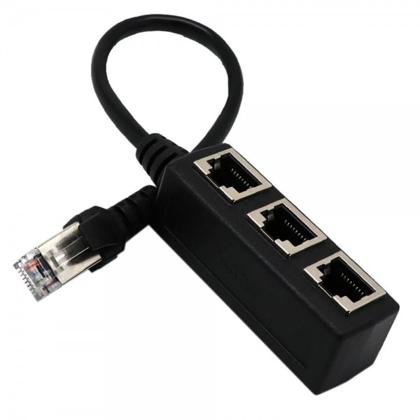 POWERMASTER PM-25007 ETHERNET RJ45 3LÜ DAĞITICI SPLITTER POWERMASTER PM-25007 ETHERNET RJ45 3LÜ DAĞITICI SPLITTER