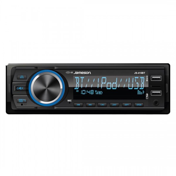 JAMESON JS-415BT 4X60W ÇİFT ANFİ ÇIKIŞLI USB AUX BT SD KART OTO TEYP JAMESON JS-415BT 4X60W ÇİFT ANFİ ÇIKIŞLI USB AUX BT SD KART OTO TEYP