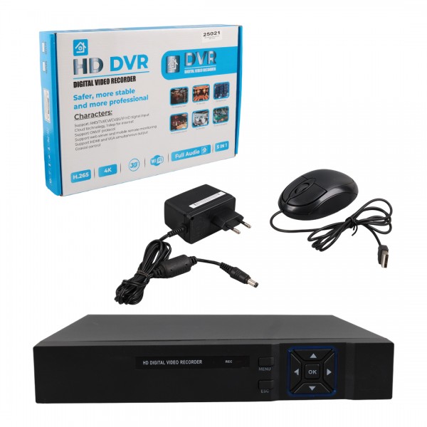 POWERMASTER KC-25021 9 KANAL 8MP H265+ NVR KAYIT CİHAZI POWERMASTER KC-25021 9 KANAL 8MP H265+ NVR KAYIT CİHAZI