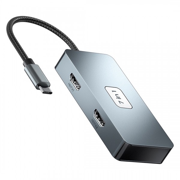 POWERMASTER PM-25078 7 IN 1 USB-C HUB POWERMASTER PM-25078 7 IN 1 USB-C HUB