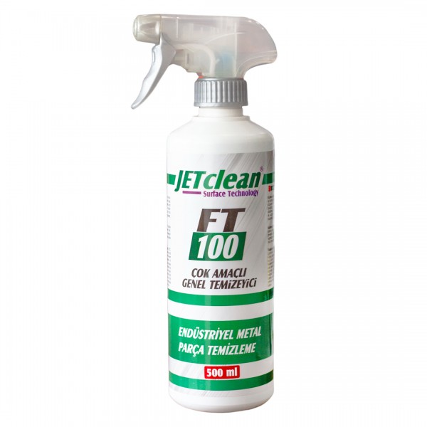 JETCLEAN FT100 500ML ÇOK AMAÇLI GENEL TEMİZLEYİCİ JETCLEAN FT100 500ML ÇOK AMAÇLI GENEL TEMİZLEYİCİ
