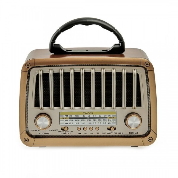MIKADO MDR-327 AHŞAP USB-TF DESTEKLİ BLUETOOTH FM/AM/SW 3 BAND NOSTALJİK RADYO MIKADO MDR-327 AHŞAP USB-TF DESTEKLİ BLUETOOTH FM/AM/SW 3 BAND NOSTALJİK RADYO