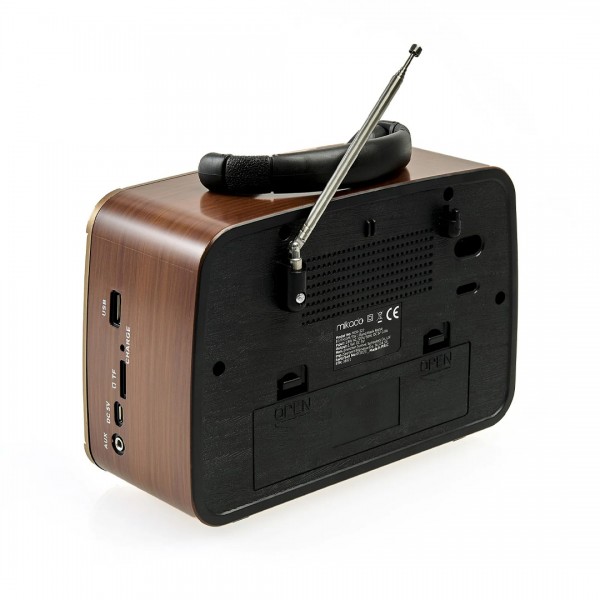 MIKADO MDR-327 AHŞAP USB-TF DESTEKLİ BLUETOOTH FM/AM/SW 3 BAND NOSTALJİK RADYO MIKADO MDR-327 AHŞAP USB-TF DESTEKLİ BLUETOOTH FM/AM/SW 3 BAND NOSTALJİK RADYO