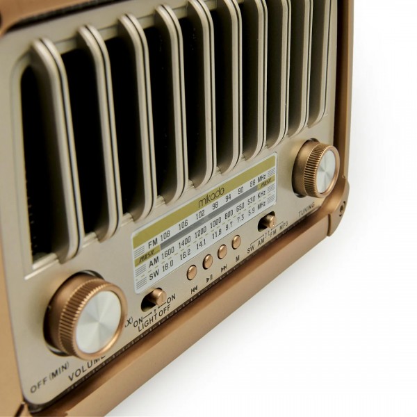 MIKADO MDR-327 AHŞAP USB-TF DESTEKLİ BLUETOOTH FM/AM/SW 3 BAND NOSTALJİK RADYO MIKADO MDR-327 AHŞAP USB-TF DESTEKLİ BLUETOOTH FM/AM/SW 3 BAND NOSTALJİK RADYO