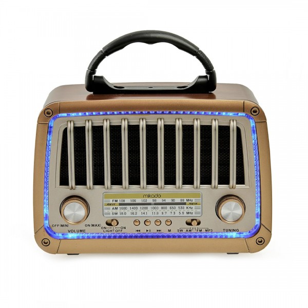 MIKADO MDR-327 AHŞAP USB-TF DESTEKLİ BLUETOOTH FM/AM/SW 3 BAND NOSTALJİK RADYO MIKADO MDR-327 AHŞAP USB-TF DESTEKLİ BLUETOOTH FM/AM/SW 3 BAND NOSTALJİK RADYO