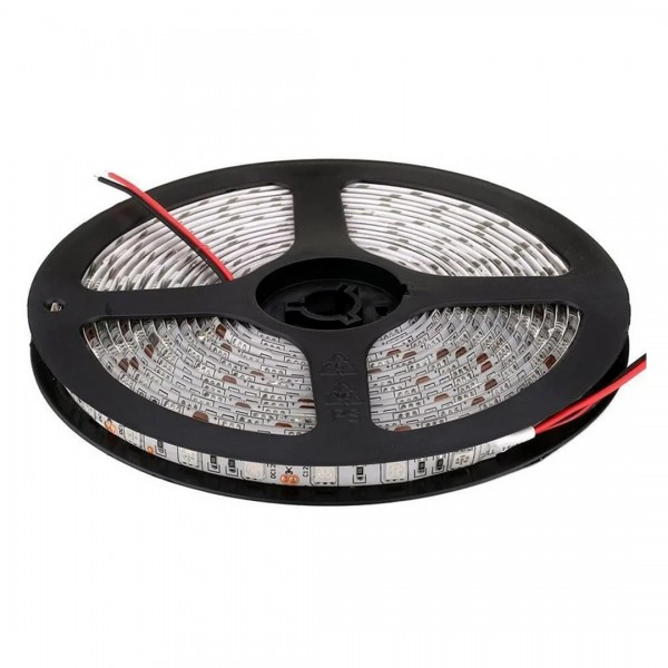LEDON LD-5050İK LED ŞERİT 3 ÇİPLİ KIRMIZI İÇ MEKAN SİLİKONSUZ 60 LED 5 METRE (5050)