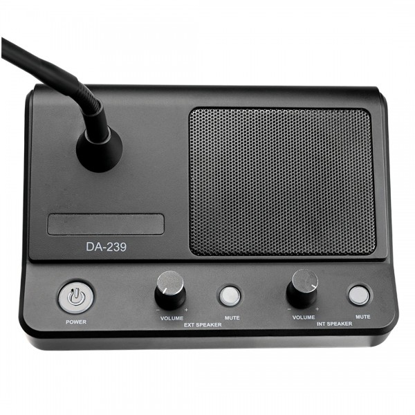 POWERMASTER DA-239 INTERCOM ÇİFT YÖNLÜ VEZNE GİŞE MİKROFON SETİ POWERMASTER DA-239 INTERCOM ÇİFT YÖNLÜ VEZNE GİŞE MİKROFON SETİ