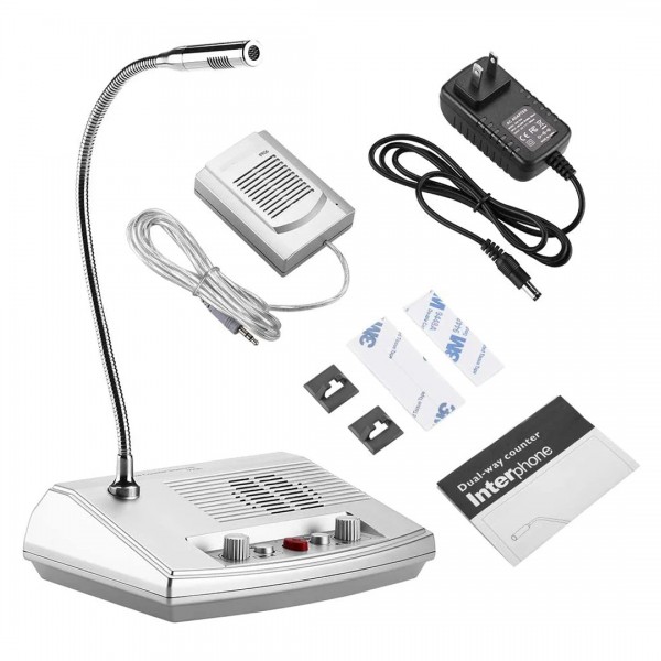 POWERMASTER 9906 INTERCOM ÇİFT YÖNLÜ VEZNE GİŞE MİKROFON SETİ POWERMASTER 9906 INTERCOM ÇİFT YÖNLÜ VEZNE GİŞE MİKROFON SETİ