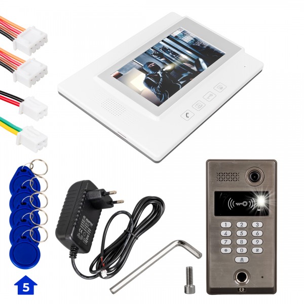 POWERMASTER 773TP 1 DAİRE 7 NFC - PARMAK İZİ GİRİŞLİ GÖRÜNTÜLÜ DİAFON KAPI ZİLİ INTERKOM AKILLI EV GÜVENLİĞİ SİSTEMİ POWERMASTER 773TP 1 DAİRE 7 NFC - PARMAK İZİ GİRİŞLİ GÖRÜNTÜLÜ DİAFON KAPI ZİLİ INTERKOM AKILLI EV GÜVENLİĞİ SİSTEMİ