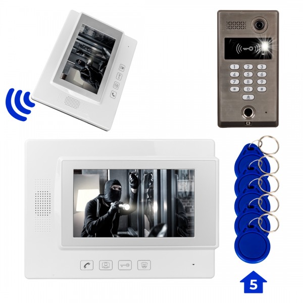 POWERMASTER 773TP 1 DAİRE 7 NFC - PARMAK İZİ GİRİŞLİ GÖRÜNTÜLÜ DİAFON KAPI ZİLİ INTERKOM AKILLI EV GÜVENLİĞİ SİSTEMİ POWERMASTER 773TP 1 DAİRE 7 NFC - PARMAK İZİ GİRİŞLİ GÖRÜNTÜLÜ DİAFON KAPI ZİLİ INTERKOM AKILLI EV GÜVENLİĞİ SİSTEMİ