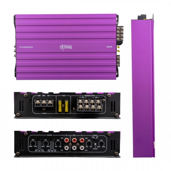 MAGİCVOİCE TITAN-804 4 KANAL RMS 800 MAX 1600 WATT OTO AMFİ-ANFİ MAGİCVOİCE TITAN-804 4 KANAL RMS 800 MAX 1600 WATT OTO AMFİ-ANFİ