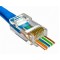 FULLY H-607K EZ YENİ NESİL RJ45 CAT5/CAT6 8P/8C AÇIK UÇLU SOKET (100LÜK PAKET)