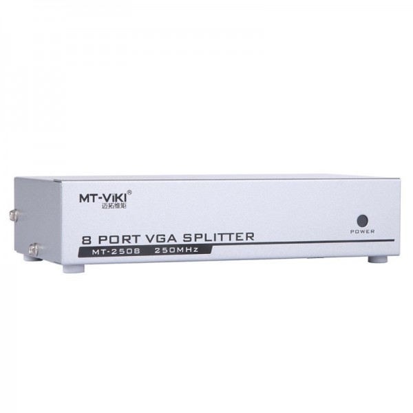 POWERMASTER PM-2553 1920X1440 250 MHZ 8 PORT VGA DAĞITICI SPLITTER
