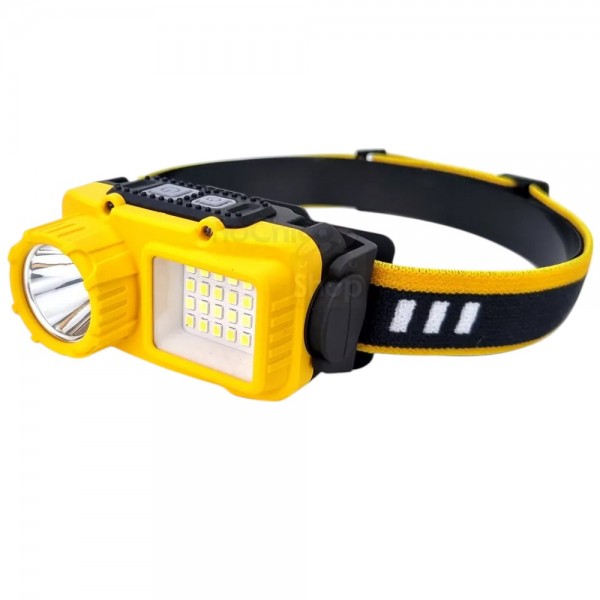 POWERMASTER S02 SARI 10 WATT SENSÖRLÜ 1 LED 24 SMD LED 11 IŞIK MODLU KAFA LAMBASI POWERMASTER S02 SARI 10 WATT SENSÖRLÜ 1 LED 24 SMD LED 11 IŞIK MODLU KAFA LAMBASI