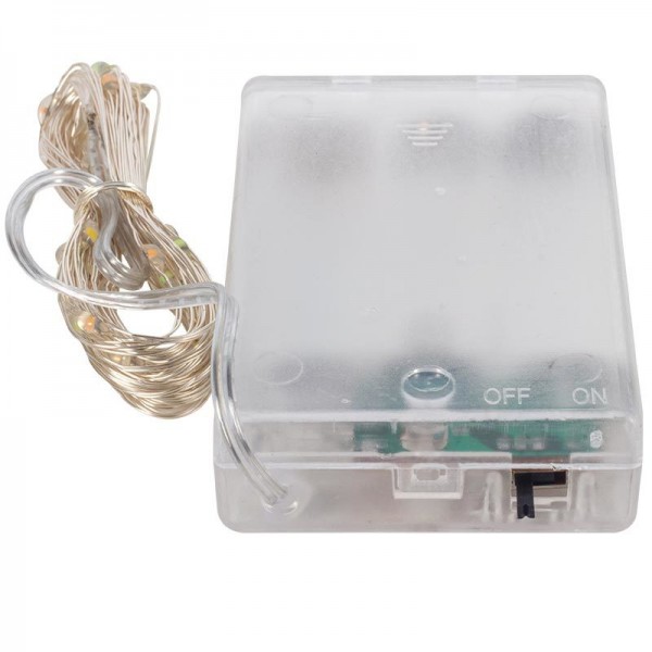 POWERMASTER 3*AA PİLLİ 4 RENKLİ 3 METRE KABLOLU BAĞ LED