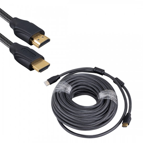 FULLY G-507D 10 METRE ÖRGÜLÜ GOLD UÇLU HDMI KABLO FULLY G-507D 10 METRE ÖRGÜLÜ GOLD UÇLU HDMI KABLO
