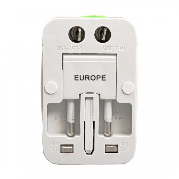 S-LINK SLX-WTA03 UNIVERSAL ÇOKLU PRİZ ÇEVİRİCİ SEYAHAT ADAPTÖR (125V-250V-6A-13A) S-LINK SLX-WTA03 UNIVERSAL ÇOKLU PRİZ ÇEVİRİCİ SEYAHAT ADAPTÖR (125V-250V-6A-13A)