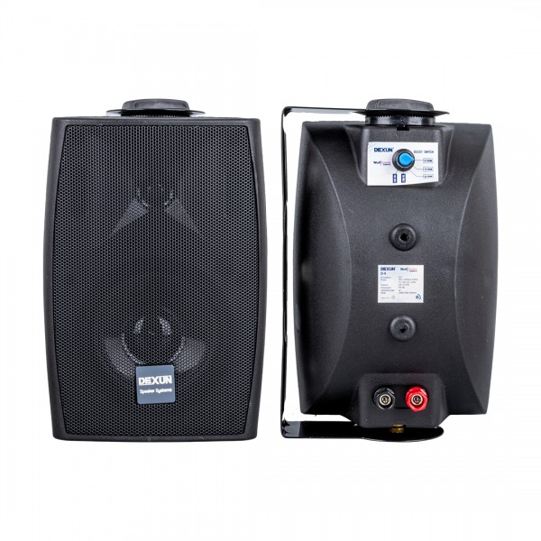 DEXUN D-4T 10 CM 150 WATT 100V 4 SİYAH TRAFOLU SÜTUN HOPARLÖR (KOMUTATÖRLÜ) DEXUN D-4T 10 CM 150 WATT 100V 4 SİYAH TRAFOLU SÜTUN HOPARLÖR (KOMUTATÖRLÜ)