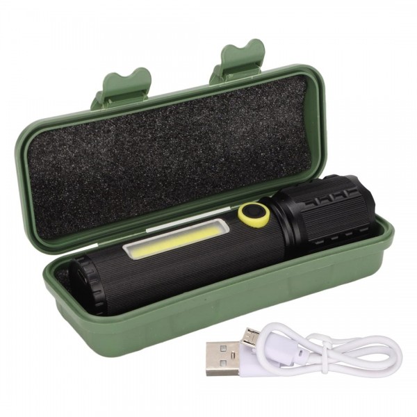 POWERMASTER JF-72 X2000 ZOOMLU FLASH ÖZELLİKLİ ŞARJLI METAL KASA EL FENERİ POWERMASTER JF-72 X2000 ZOOMLU FLASH ÖZELLİKLİ ŞARJLI METAL KASA EL FENERİ