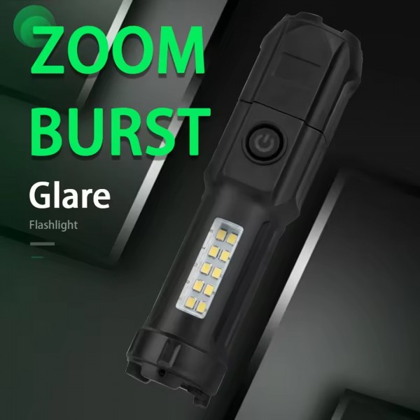 POWERMASTER 109-B ZOOMLU FLASH ÖZELLİKLİ SMD VE POWER LEDLİ ŞARJLI PLASTİK KASA EL FENERİ (POWERBANK ÖZELLİKLİ) POWERMASTER 109-B ZOOMLU FLASH ÖZELLİKLİ SMD VE POWER LEDLİ ŞARJLI PLASTİK KASA EL FENERİ (POWERBANK ÖZELLİKLİ)