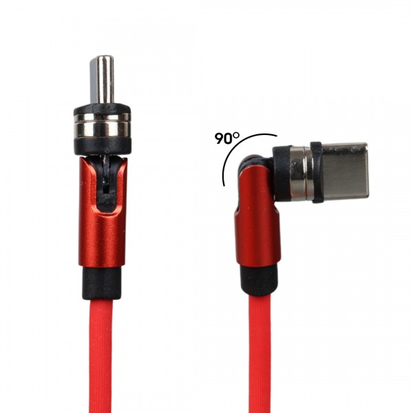 POWERMASTER PM-25904 KIRMIZI 3İN1 (TYPE C- LİGHTNİNG- MİCRO USB) MANYETİK UÇ TAŞINABİLİR ŞARJ KABLOSU POWERMASTER PM-25904 KIRMIZI 3İN1 (TYPE C- LİGHTNİNG- MİCRO USB) MANYETİK UÇ TAŞINABİLİR ŞARJ KABLOSU
