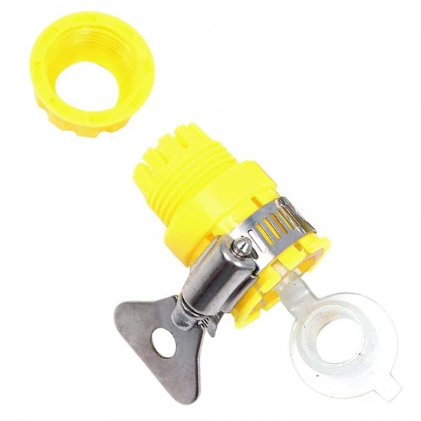 SUNUP SN-25977 SARI KELEPÇELİ MUSLUK ADAPTÖRÜ SUNUP SN-25977 SARI KELEPÇELİ MUSLUK ADAPTÖRÜ