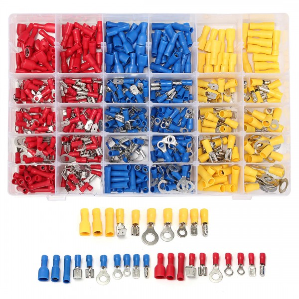 POWERMASTER PM-25982 MUHTELİF ÖLÇÜLERDE KABLO PABUÇ (480 PARÇA) POWERMASTER PM-25982 MUHTELİF ÖLÇÜLERDE KABLO PABUÇ (480 PARÇA)