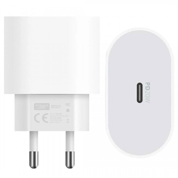 POWERWAY RXS27 20 WATT TYPE-C ŞARJ BAŞLIK ADAPTÖRÜ + KABLO SETİ (APPLE 15 PRO-PROMAX UYUMLU) POWERWAY RXS27 20 WATT TYPE-C ŞARJ BAŞLIK ADAPTÖRÜ + KABLO SETİ (APPLE 15 PRO-PROMAX UYUMLU)