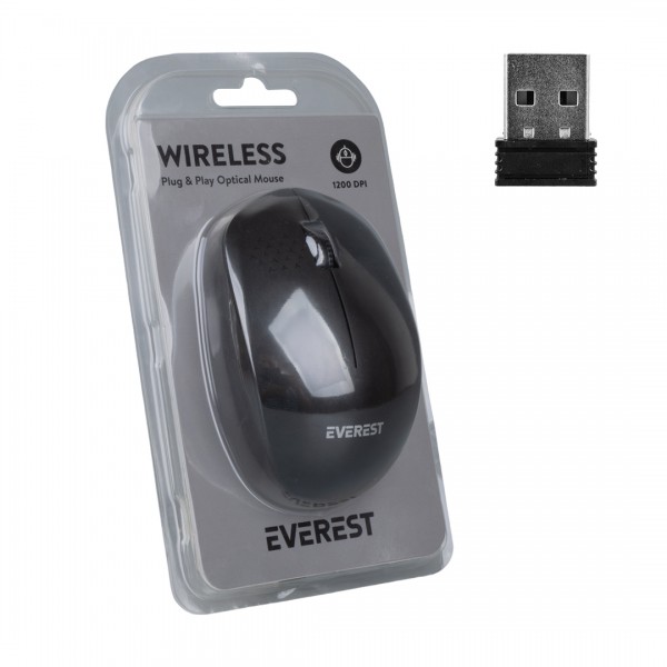 EVEREST SMW-88 USB 2.4GHZ SİYAH 1200 DPI KABLOSUZ MOUSE EVEREST SMW-88 USB 2.4GHZ SİYAH 1200 DPI KABLOSUZ MOUSE