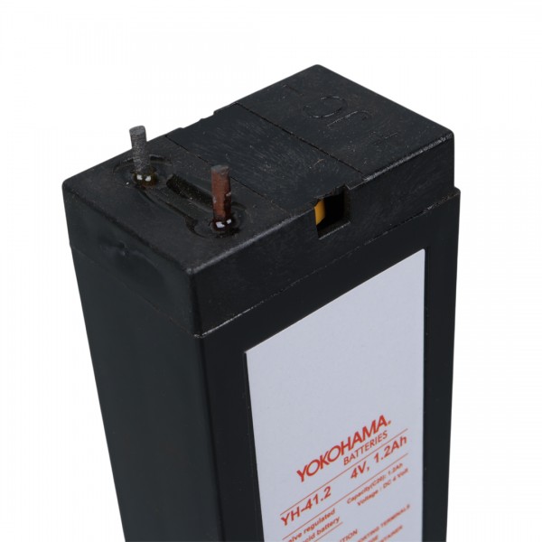 YOKOHAMA YH-41.2 4 VOLT - 1.2 AMPER KURU AKÜ (35.2 X 22 X 91 MM) YOKOHAMA YH-41.2 4 VOLT - 1.2 AMPER KURU AKÜ (35.2 X 22 X 91 MM)